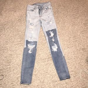 American Eagle Multi-Colored Jeans